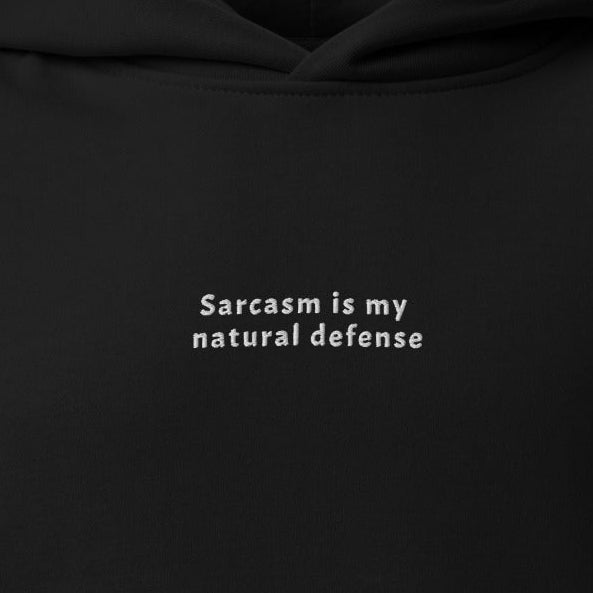 The Sarcasm Defense Hoodie | Heritage Series 01